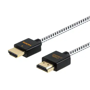 

Ultra Thin HDMI Cable, CableCreation HDMI 2.0 High-Speed Low Profile Cable, Support 3D, 4K@60Hz,for PS4, X-Box etc