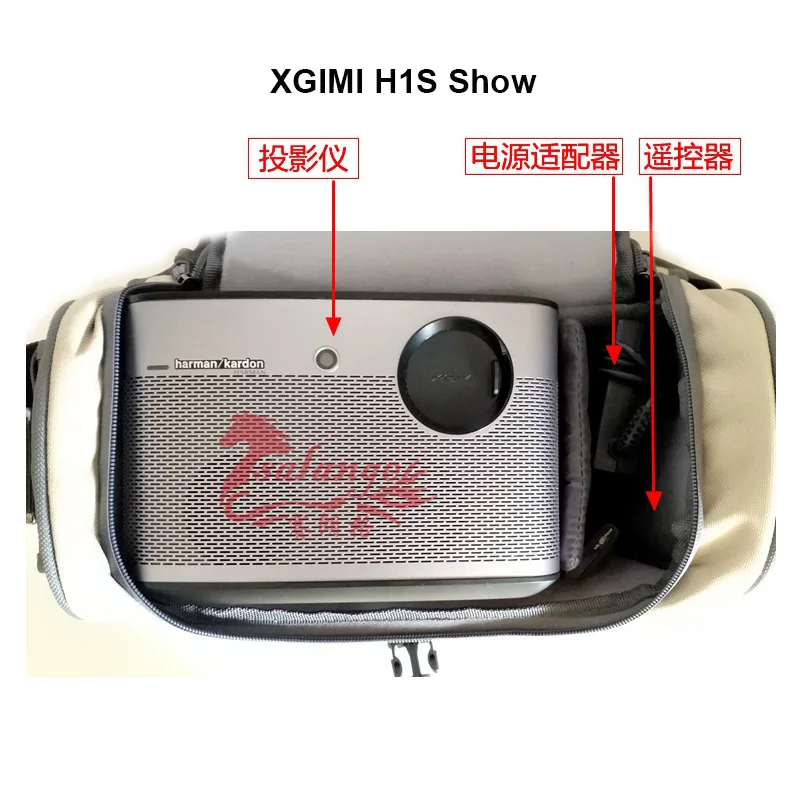 Projector Accessories Portable Bag Case for XGIMI H1 H1S H2 Aurora JmGO J6S J7 V8 DLP Projector camera shoulder bag shockproof Projector Accessories Portable Bag Case for XGIMI H1 H1S H2 Aurora JmGO J6S J7 V8 DLP Projector camera shoulder bag shockproof