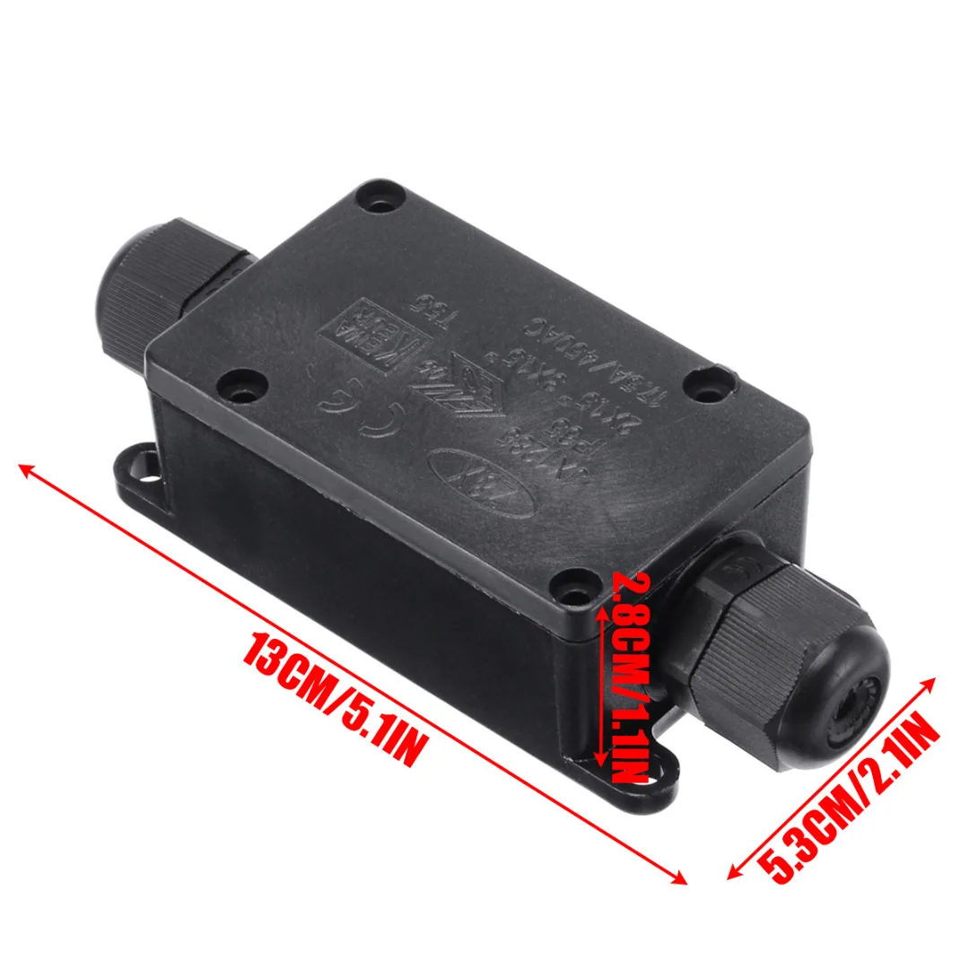 Waterproof Plastic Junction Box Underground Cable Line Protector Cable Sleeve Junction Case Connector