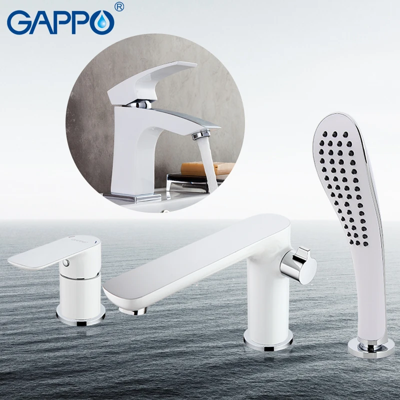 

GAPPO Basin Faucet basin sink water taps chrome basin mixer taps waterfall faucets crane bathroom water tap mixer shower tap