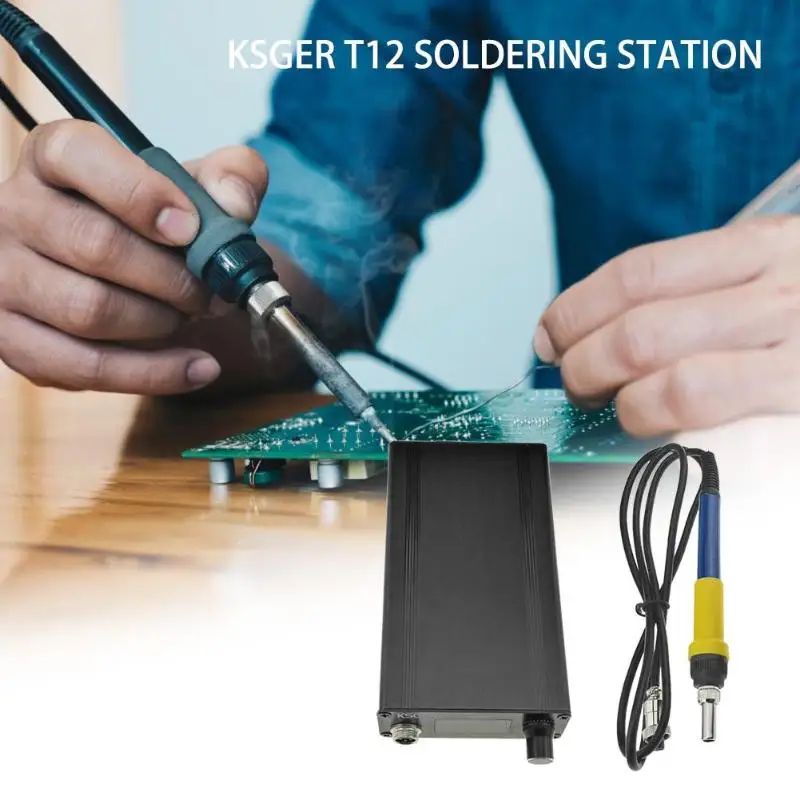 

KSGER T12 Soldering Station DIY Kit STM32 V2.1S OLED Temperature Controller