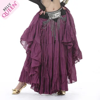 

NEW! cotton belly dance costumes sexy belly dance India style skirt for women belly dance Exercise skirt