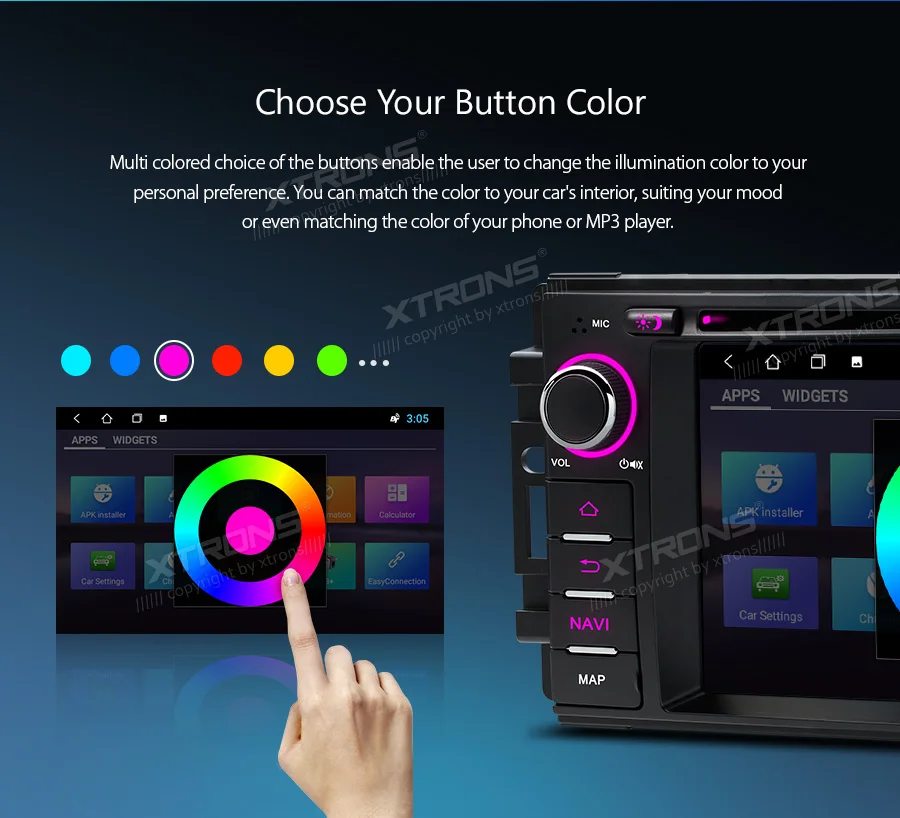 Sale XTRONS 6.2" Android 8.1 Car Radio DVD Player RCA GPS Navigation for JEEP Commander Grand Cherokee DODGE Caliber Chrysler 6