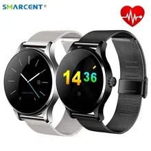 Smartcent K88H Smart Watch Track reloj de pulsera Monitor de frecuencia cardíaca Bluetooth podómetro reloj inteligente de marcado Teléfono para Android IOS