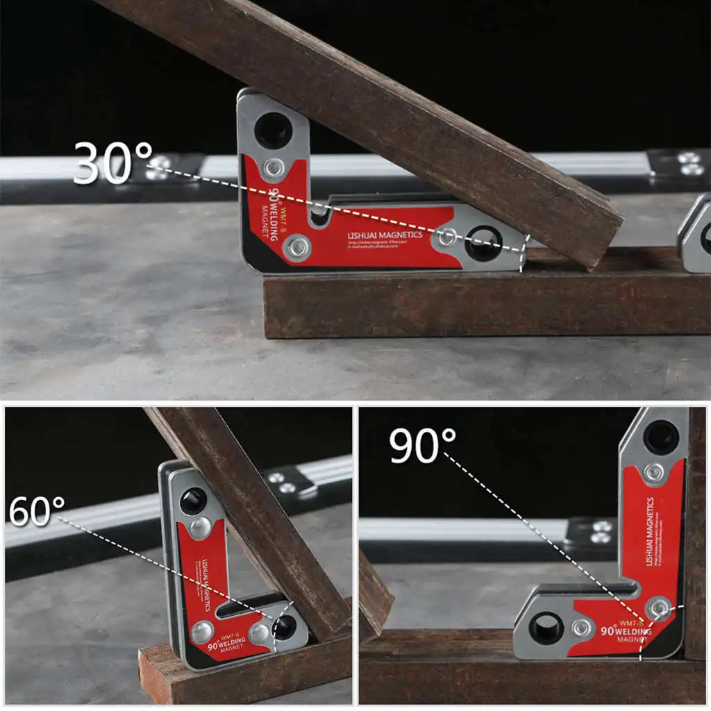 Welding Magnet 2pcs Inside/Outside Magnet Welding Clamp Magnetic Holder Fixer Welder Tool 30/60/90 Degree Welding Magnet 2pcs Inside/Outside Magnet Welding Clamp Magnetic Holder Fixer Welder Tool 30/60/90 Degree