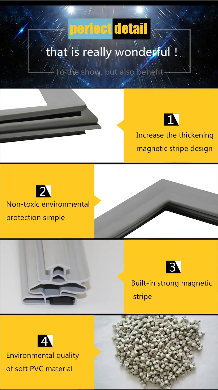 Китай Лучшая коммерческий бытовой уплотнитель для дверцы холодильника для холодильника морозильник