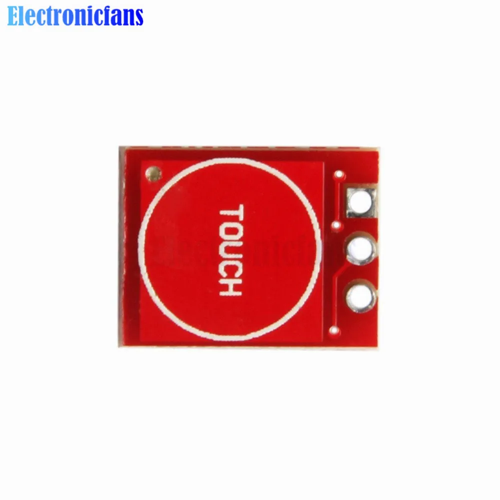5 шт./лот TTP223 сенсорный ключ модуль переключателя сенсорная кнопка самоблокирующийся/без блокировки емкостные переключатели одноканальная кнопка