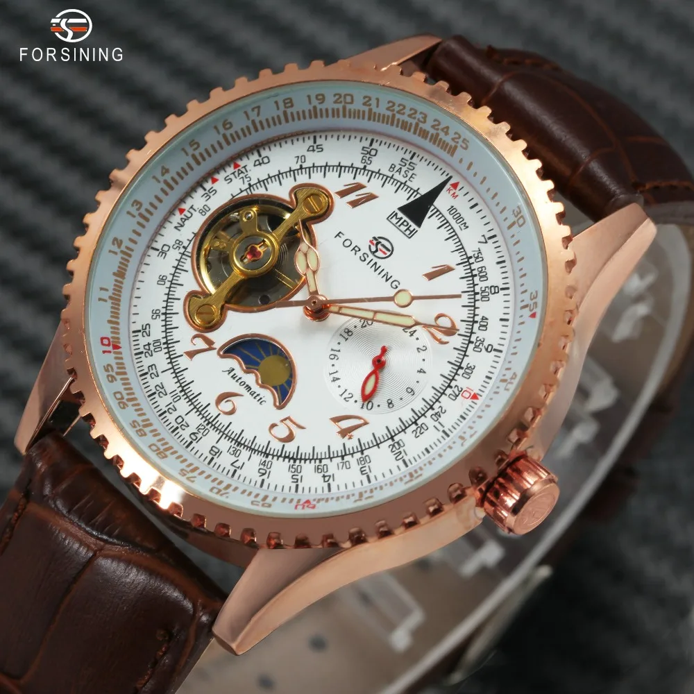 winner men's automatic mechanical watch