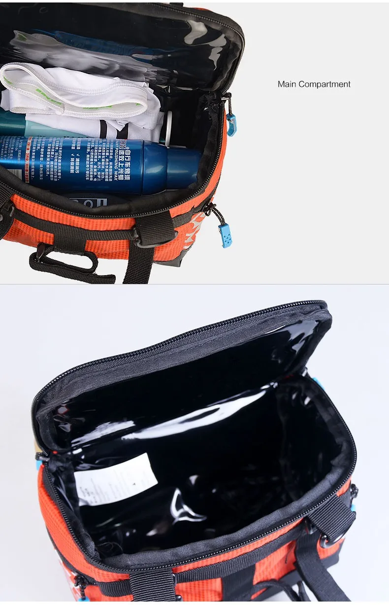 Excellent ROSWHEEL 3L Bicycle Handlebar Bag MTB Road Bike Cycling Front bar Pannier Frame Pouch Map bags Bycicle Bolsa Bicicleta 111271 4