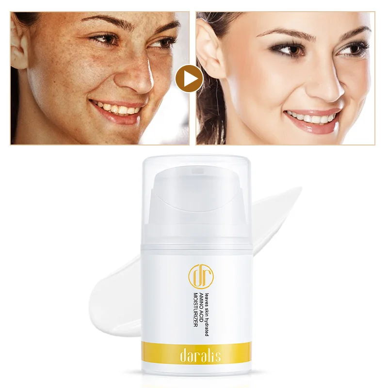 

50ml Amino Acid Moist Nourishing Facial Cream Oil Control Anti Wrinkle Cream Whitening Shrinking Pore Acne Scar Removal Care