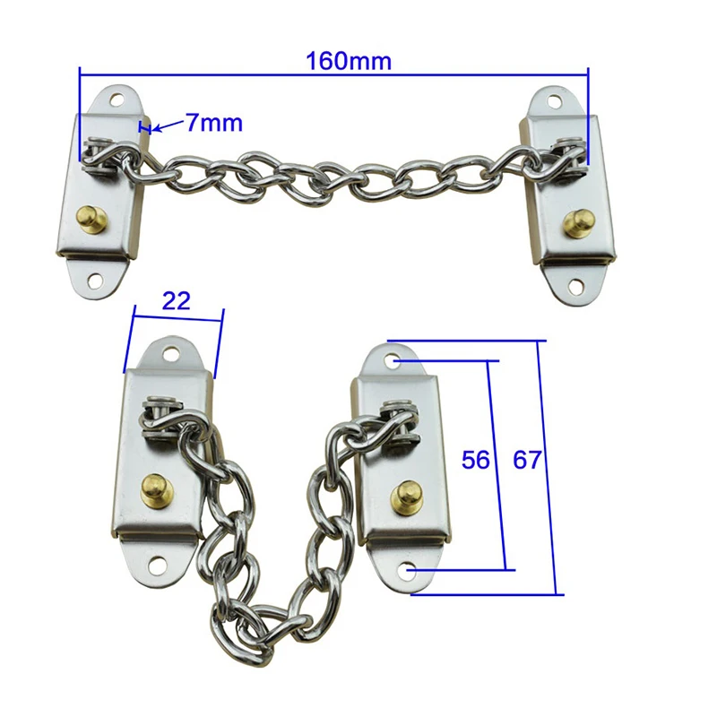Цепь безопасности для окна двери гостиницы Детская безопасность ребенка