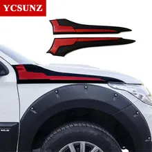 Боковая крышка капота для Mitsubishi l200 Triton- боковое отверстие украшения аксессуары для Mitsubishi L200 Ycsunz