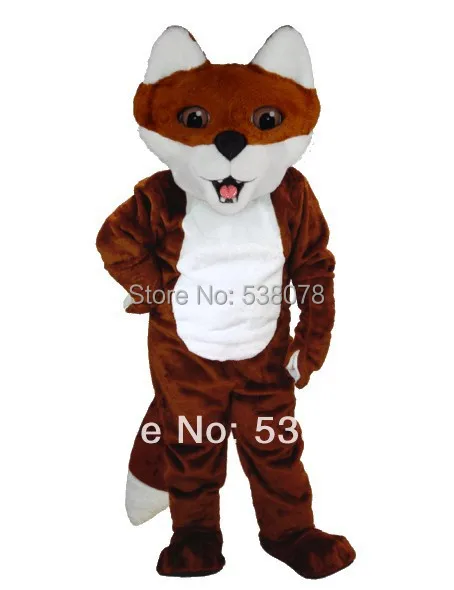 Cartoon Fox Mascot Costume Character Adult Size Party Carnival Mascotte ...