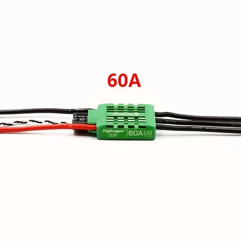 

flycolor FlyDragon Slim 60A 4-6S ESC for agricultural plant protection drone RC UAV BLHeli-32 48Mhz MCU ARM 32-bit water-proof
