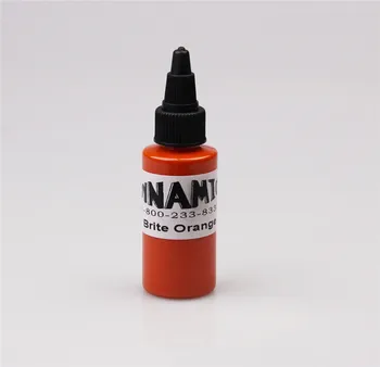 

BRITE ORANGE colors permanent makeup pigment 30ml/bottle(1OZ)cosmetic manual tattoo ink paint kits 5pcs/lot
