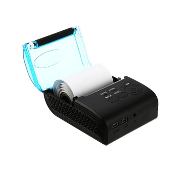 

Wireless Mini bluetooth printer POS thermal receipt printer ZJ-5805 POS 58 Printer Bill Machine for Supermarket