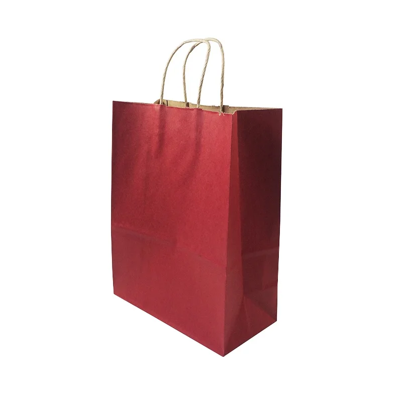 10 шт/партия подарочные бумажные пакеты с ручками 33*25*12 см вертикальные Multifuntion экологически чистые вечерние подарочные бумажный пакет, для упаковки мешков