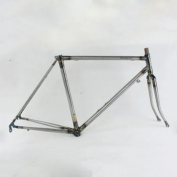 

4310 Chrome molybdenum steel FIXED gear Bike Copper plated frame customize fixie bike frame 700C frame 50 cm 52 cm
