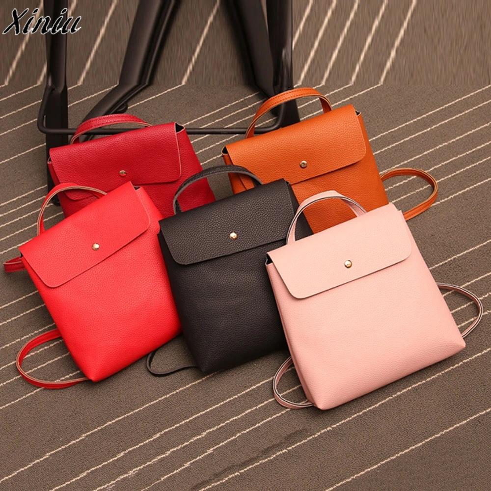 

Hot Sale Women's Handbags Shoulder Ladies Leather Big Satchel Rucksack Bags Travel Female Clutch Women Messenger Bags Fashion