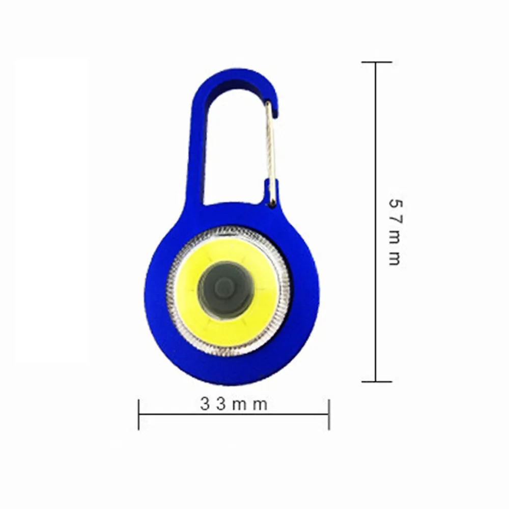 Cheap Outdoor Riding Carabiner Super Bright School bag Lights Bicycle Safety Warning Lamp Flashing Night Walking Luminous Hanging 8