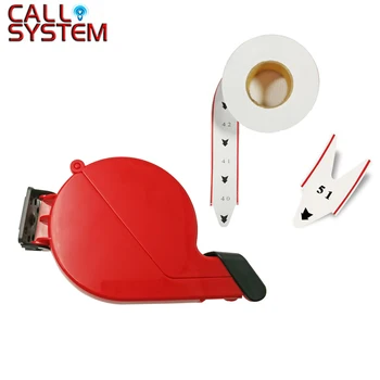 

3 Ticket Dispenser 13 Rolls Electronic queue management Calling system with paper roll