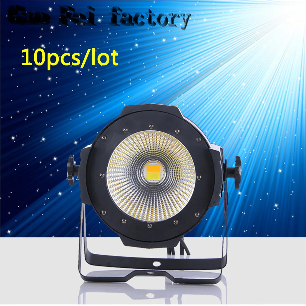 

10pcs/lot 100W COB LED par light DMX Theater Spotlight 2in1 LED Stage Lighting Projector high bright dmx stage cob led light
