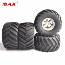 RC big foot tires 26403 rubber tyre rims 4pcs/set for 1/8 truck racing car RC Traxxas Summit E-Revo TM E5 E63 RC big foot tires 26403 rubber tyre rims 4pcs/set for 1/8 truck racing car RC Traxxas Summit E-Revo TM E5 E63