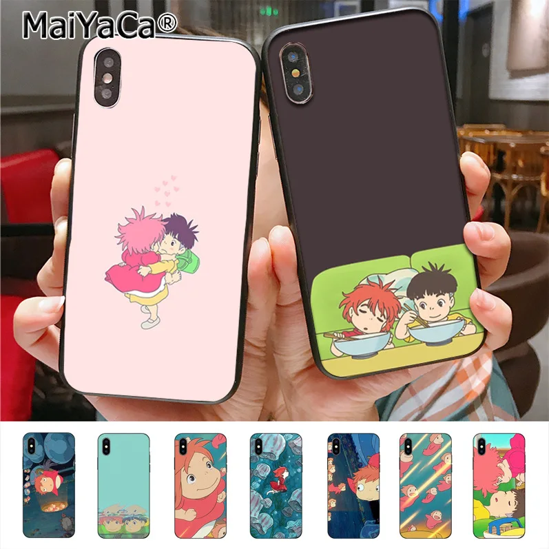 Чехол для телефона Ponyo iphone 11 12 Pro X XS XR MAX 7plus 6 6s 7 8 8Plus 5 12mini | Мобильные телефоны и