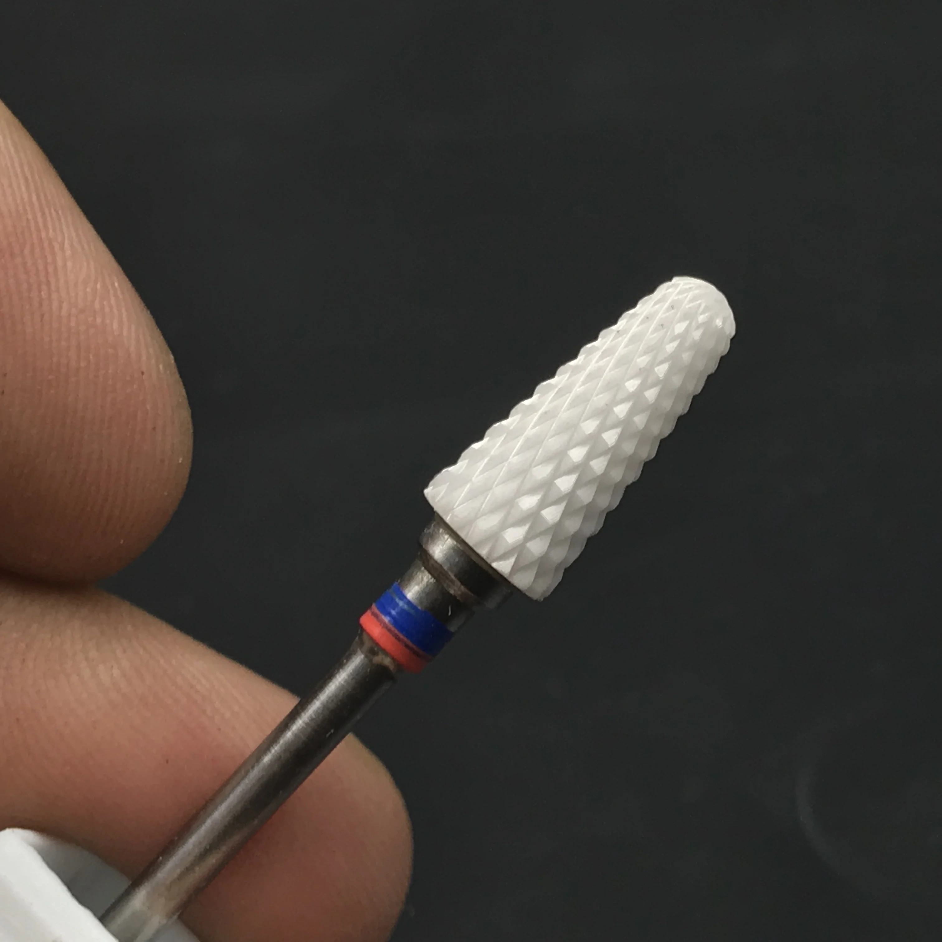 cônica cerâmica-fina-branca broca de cerâmica dental para micromotor polidor