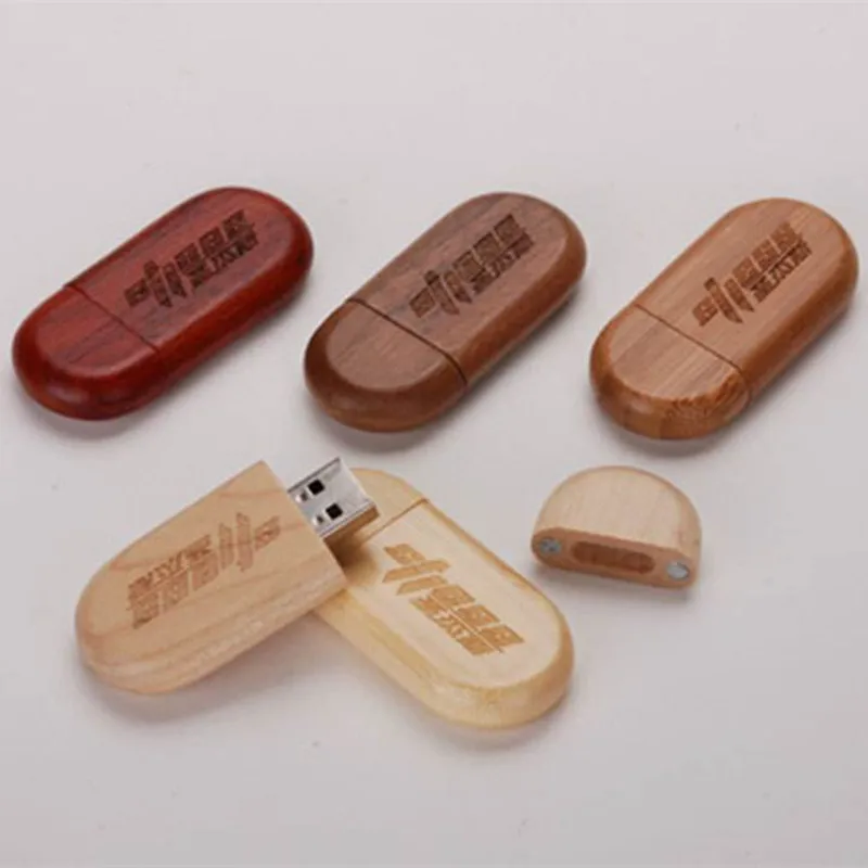 BRU 128MB512MB1GB2GB USB флешка для подарка экологический деревянная Флэшка бамбуковый