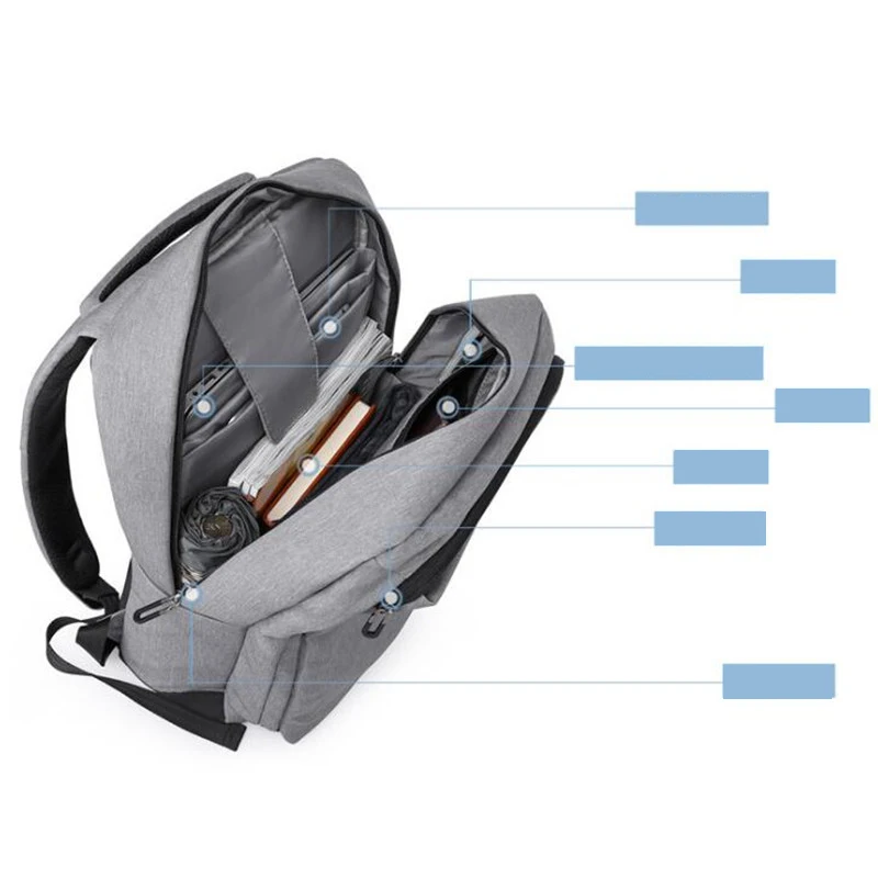 2018 KAKA Холщовый мужской рюкзак сумка бренд 17 3 дюйма ноутбук Mochila для мужчин