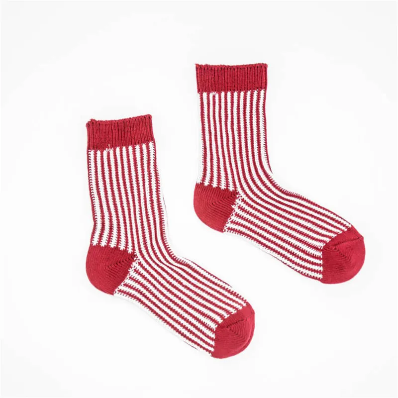 EnkeliBB моды! Детские носки без пятки в европейском и американском стиле детские полосатые носки-тапочки для мальчиков и девочек носки в Корейском стиле для малышей