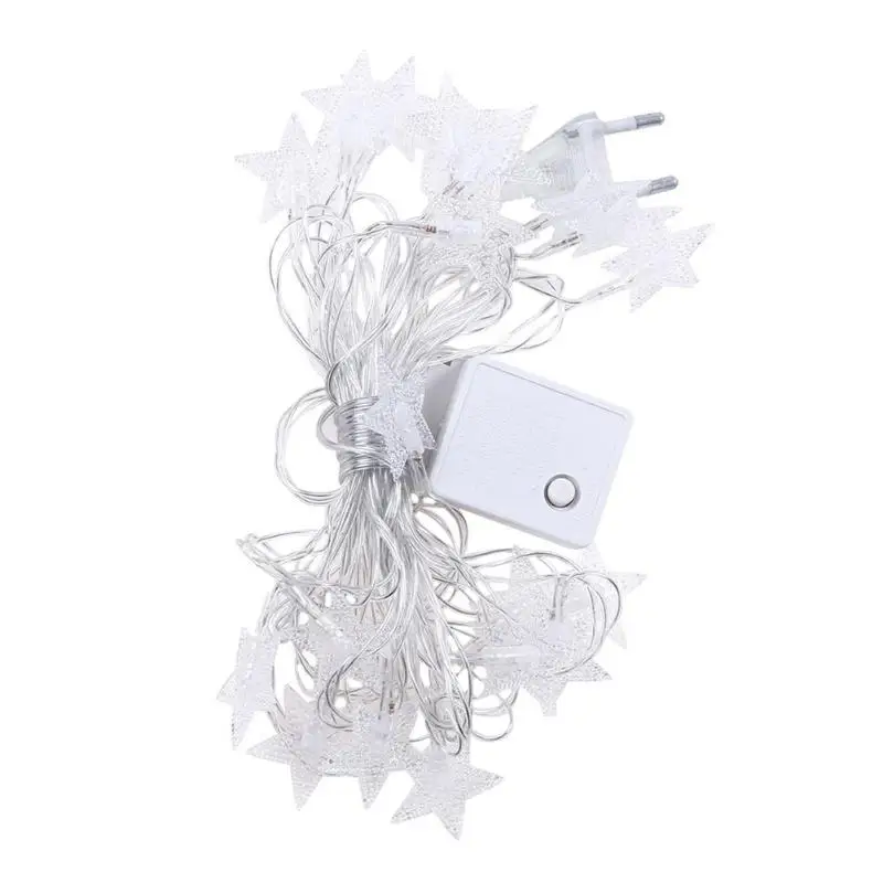 

20LED Star Fairy Garland String Light Wedding Holiday Christmas Party Decor