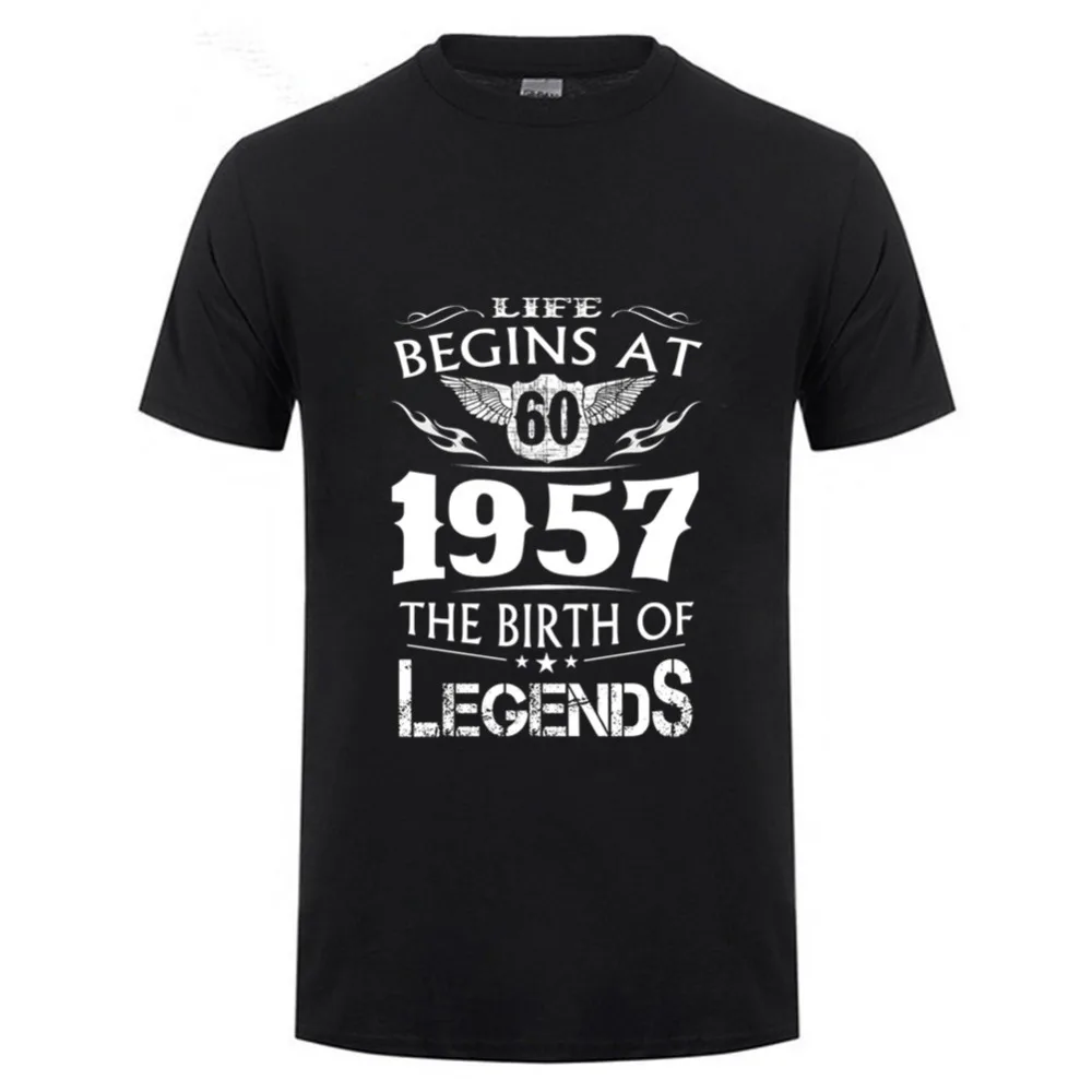 Мужская футболка с надписью The Birth Of Legends | одежда