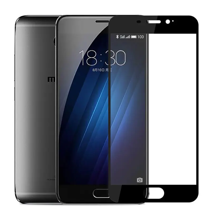 

2 Pcs/Lot Full Coverage Protective Film Tempered Glass Screen Protector For Meizu M3 M3S M5 Mini/Meizu M3 M5 Note