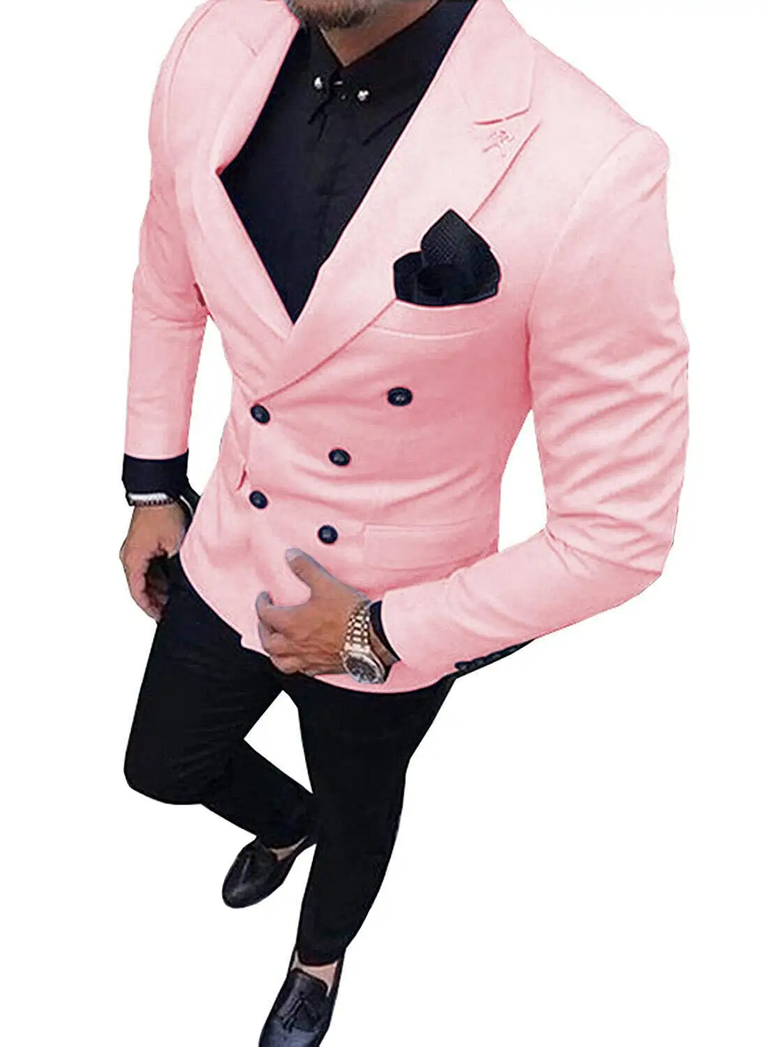 Kelaixiang Boys Formal Slim Fit Wedding Suit 2Pcs Prom Jacket Pants Suits Special Occasion