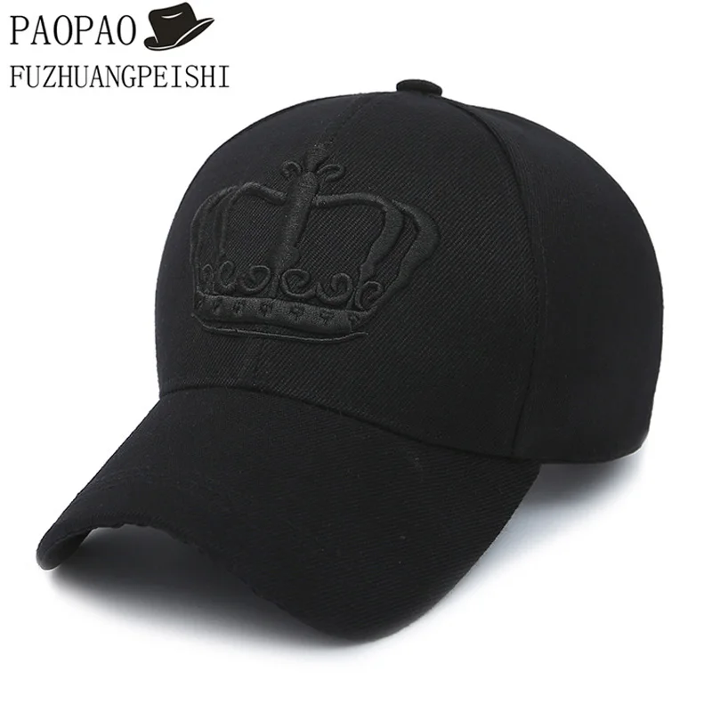 

High Quality Snapback Caps Crowne Embroidery Adjustable Hip Hop Hat Bone Football Soccer Unisex Swag Baseball Cap