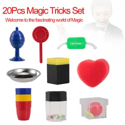 20 шт. magictrick набор Магия опора комплект легко выполнять фокусы Juguetes для Magic ученика и Lover детей подарок на день рождения
