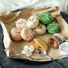 SWEETGO искусственный macrons поддельные глины десерт Макрон формы 4,5 см Украшающий торт для витрины реквизит украшения дома