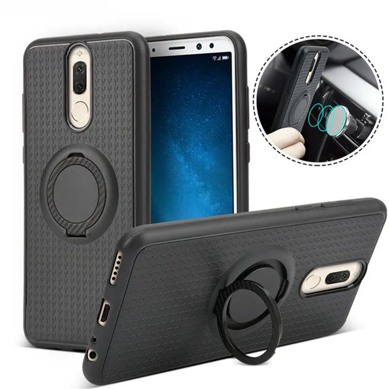 For Huawei Mate 10 Pro Armor Case With Car Holder Magnetic Cover Maimang 6 Lite Full Protect Fundas Honor 9i Nova 2i |