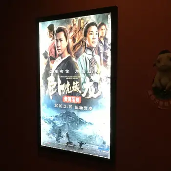 

Aluminum Frames Led Lighted Movie Poster Light Box