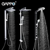 GAPPO shower system bathroom shower faucet bath shower mixer set rain shower head bathtub faucet taps water faucet mixer ► Photo 1/6