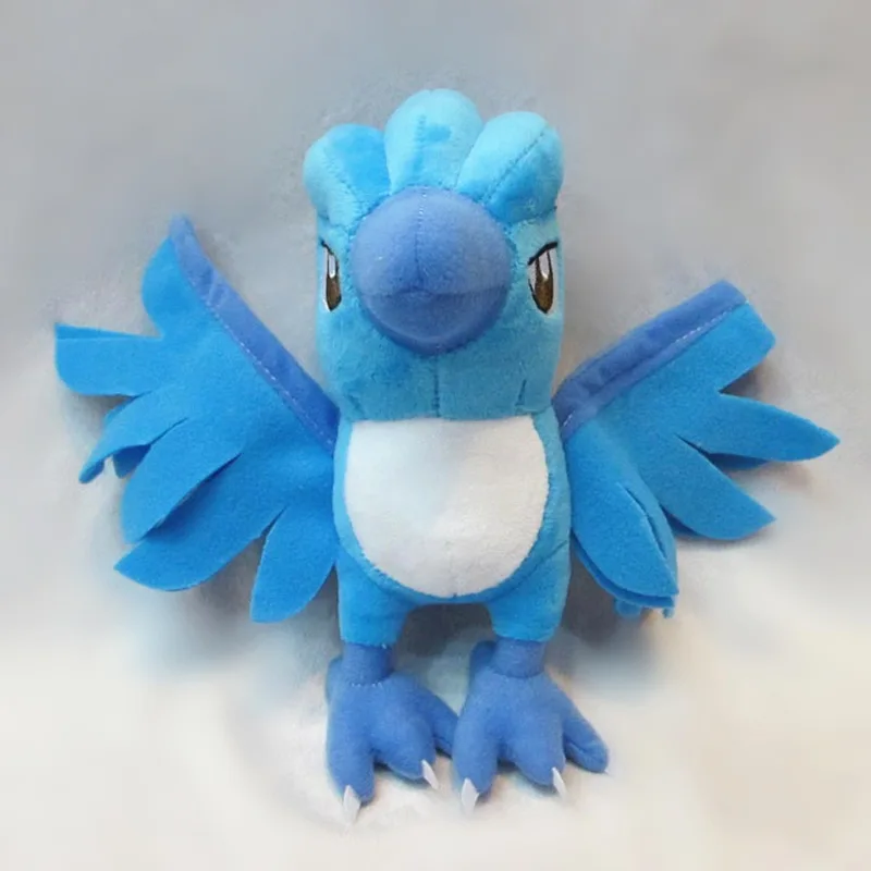 

TAKARA TOMY POKEMON 18cm Cartoon Anime Articuno Freezer Stuffed Plush Toys Pokemon Plush Doll Toys Christmas Gifts for Children