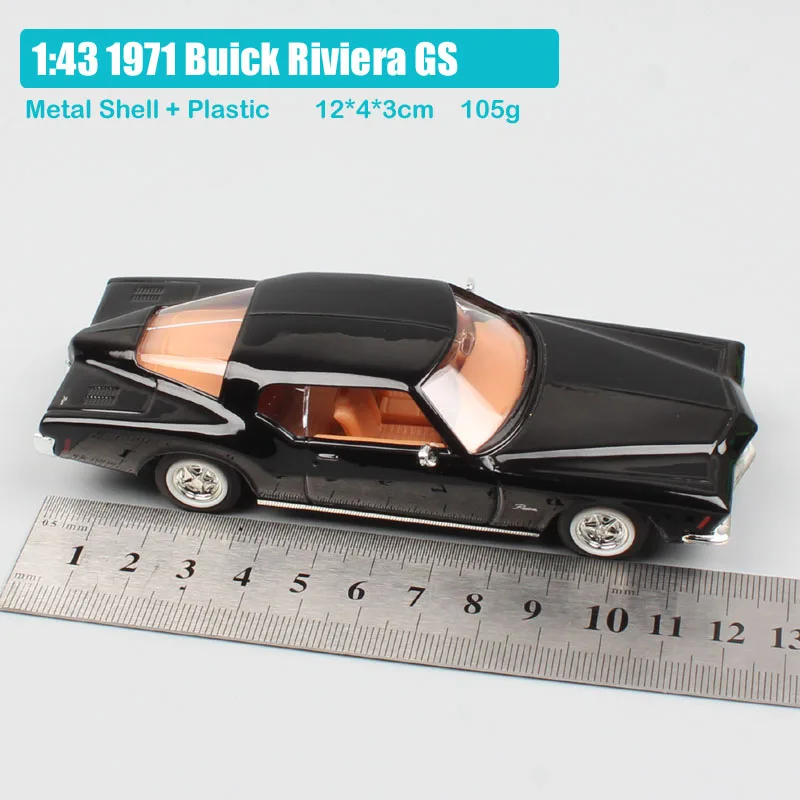 Lucky 94252 Road Signature 1971 Buick Riviera GS 1:43 Mint/ Boxed Gold 