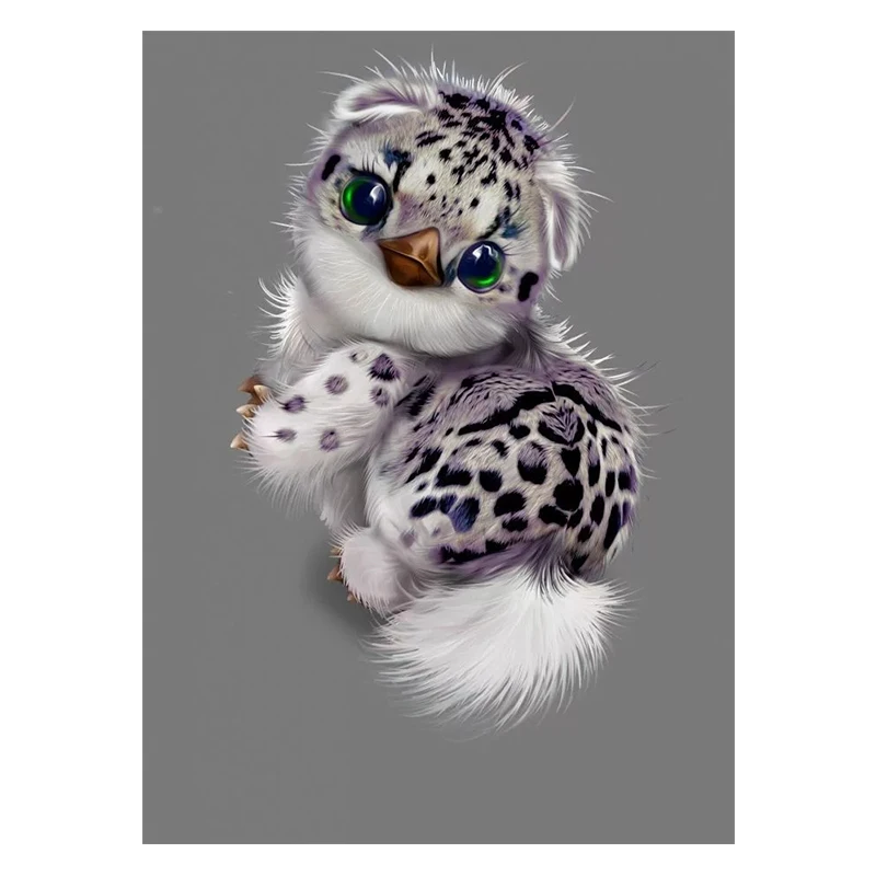 

DIY diamond painting bizarre cat animal 5D diamond embroidered cross stitch wall decoration mosaic diamond painting full drill