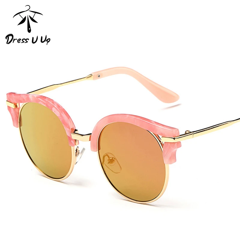 Детские солнцезащитные очки кошачий глаз в стиле ретро|oculos de sol infantil|kids designer