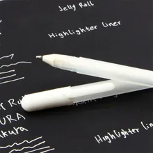 Pen Gift White Ink Kids Stationery School-Supplies Learning Office Student for Unisex