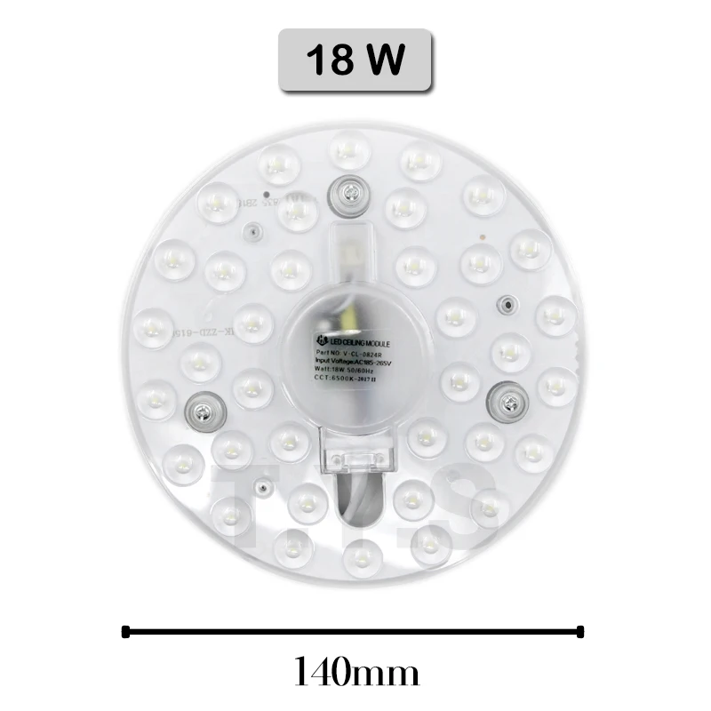 Светодиодный светильник 12 Вт 18 24 SMD 2835 для модуля 220 В панельный современный