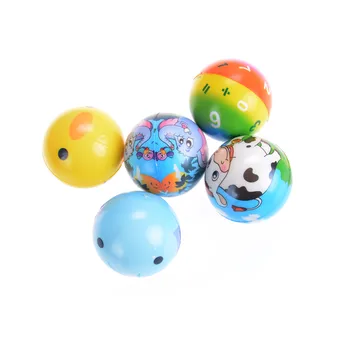 

Antistress PU Balls Toys 1PCS Outdoor Entertainment Children Animals Numbers Ballls Toys PU Funny Toys Balls Random