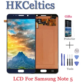 

SUPER AMOLED LCD for 5.7'' SAMSUNG Galaxy Note 5 Display LCD + Touch Screen for SAMSUNG Note 5 Note5 N920A N9200 SM-N920 N920C